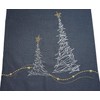 khevga Table Runner Table Cloth Christmas Modern in Grey with