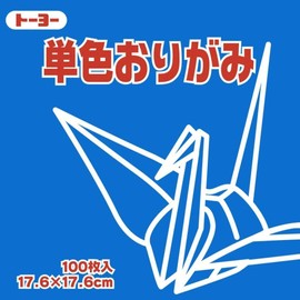 Toyo 065138 Origami Single-Sided Origami Origami Single Color, 7.9 inches (17.6 cm) Square, 100 Sheets