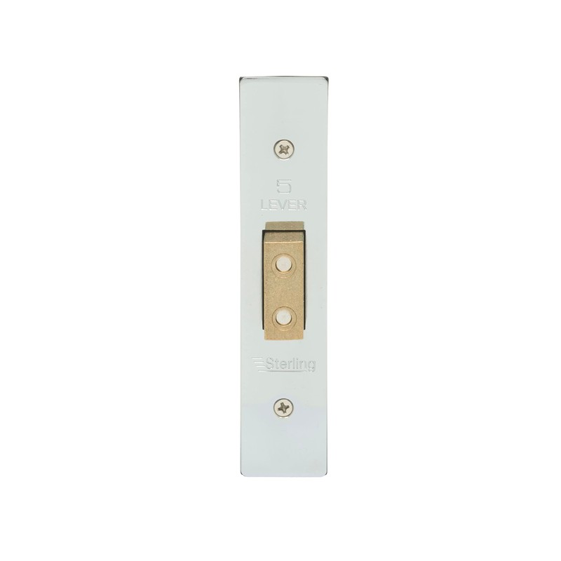 Sterling MLD525N 2.5-inch/67mm 5-Lever Deadlock - Nickel