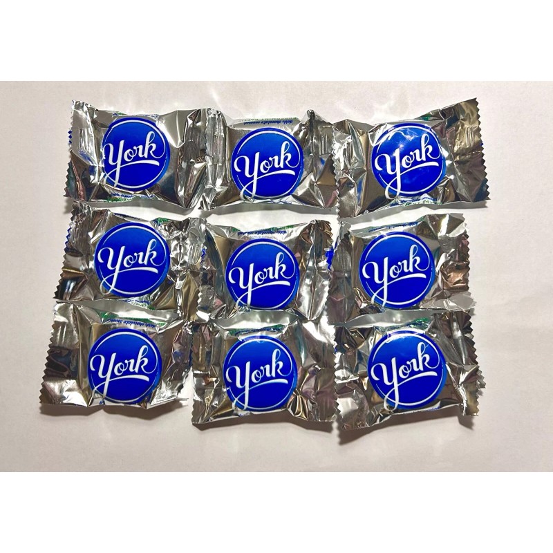Hershey York Peppermint Patties Dark Chocolate Mint Candy Bulk 1LB