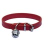 Red Leather Pet Collars for Cats,Baby Puppy Dog,Adjustable 8"-10.5" Kitten