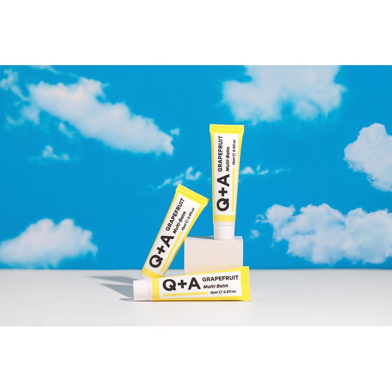 Q+A Grapefruit Multi-Balm - Jojoba, Cocoa Butter, and Grapefruit Infused