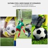 2pcs Soccer Gloves Nylon Polyurethane Fiber Latex Breathable Strong Grip