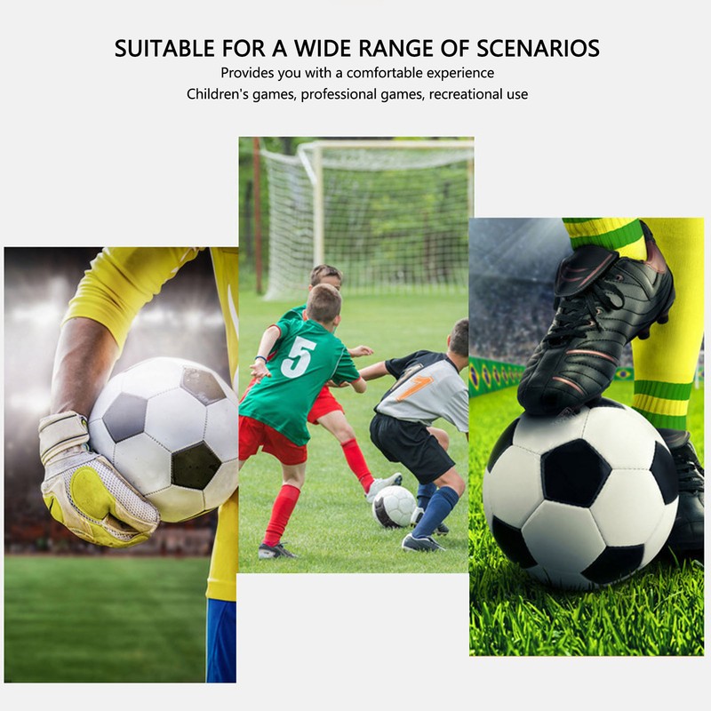 2pcs Soccer Gloves Nylon Polyurethane Fiber Latex Breathable Strong Grip