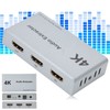 HDMI Audio Extractor Distributor 2 in 1 out 4k 30hz