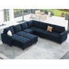 Belffin Velvet Single Seat Module for Modular Sectional Sofa Couch