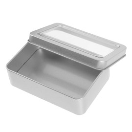 Abaodam Dice Case with Foam Pad Tin Dice Box with Lid Storage Box Organizer Home