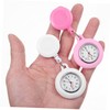 BESPORTBLE 2pcs Nurse Pocket Watch Retractable Clip Ergonomic Design Lightweight