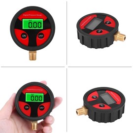 Digital Pressure Gauge Air, Digital Air Pressure Gauge, Digital Tyre Pressure Gauge, 0-200PSI Tyre Pressure Gauge, LCD Screen, Digital Tyre Air Pressure Gauge, Car, Portable Air Pressure Gauge Meter