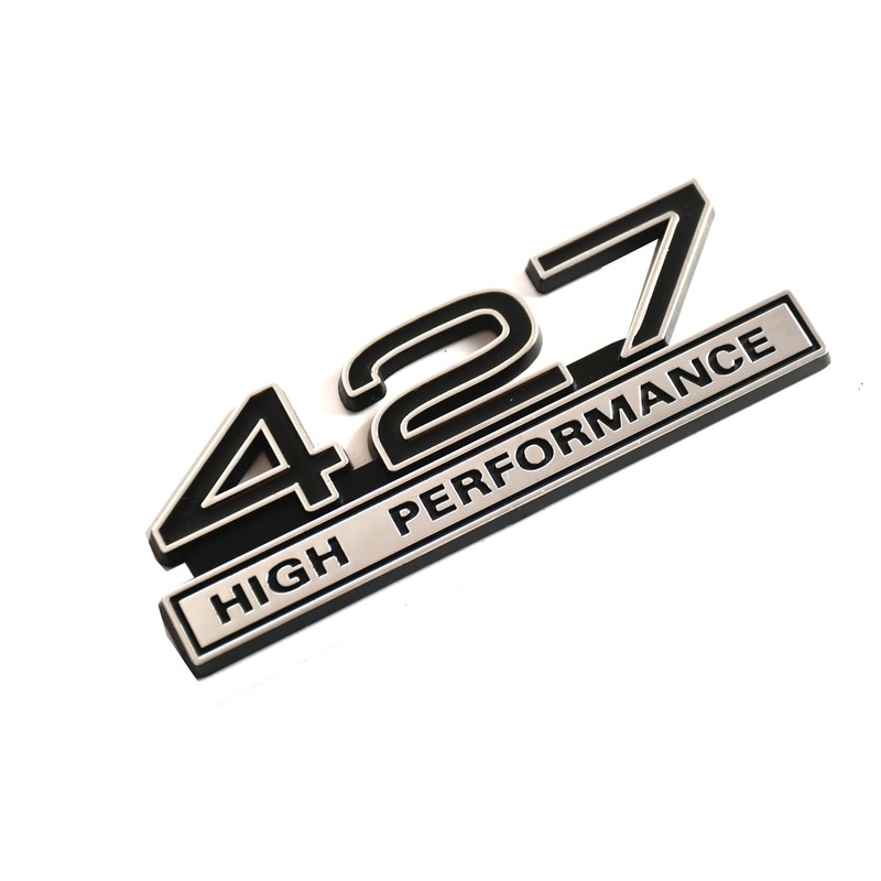 1pc 427 Liter 7.0 Engine High Performance Badge 3D Decals