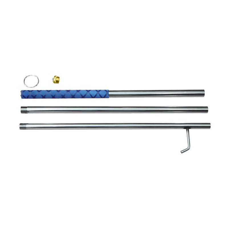 RAOMEIDE 48 Inches Fire Poker for Fire Pit Outdoor, Extra