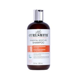 CURLSMITH - Essential Moisture Cleanser, Gentle Nourishing Shampoo for Wavy, Curly and Coily Hair, Vegan (12fl oz)
