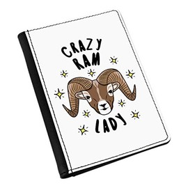 Crazy Ram Lady Stars Passport Holder Cover