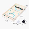 Wooden Hockey Game,Wooden Winner Puck Hockey Game Toy - Fast-Paced