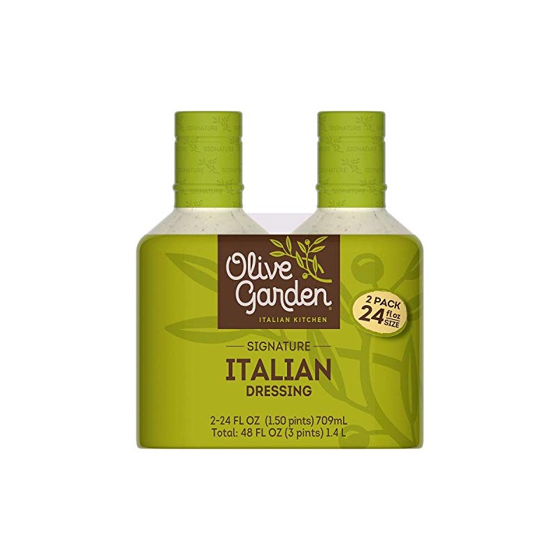 Olive Garden Signature Italian Dressing - Family Size 2 Pack