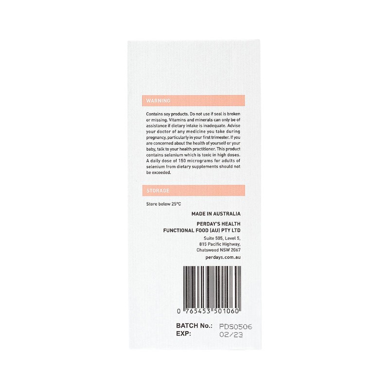 Perdays Pregnancy Key Essentials & Dha 60c