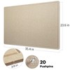 Bulletin Board, 36 x 24 inches Felt Board - Decorative