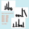 Ymass 500pcs M4 High Hardness Drywall Screws Assortment Kit, Self-Tapping