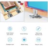 2pcs Silk Screen Printing Hinge Clamps Table Metal Frame Hinge