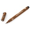 Uni Pin Fineliner Drawing Pen - Sepia Ink - Brush