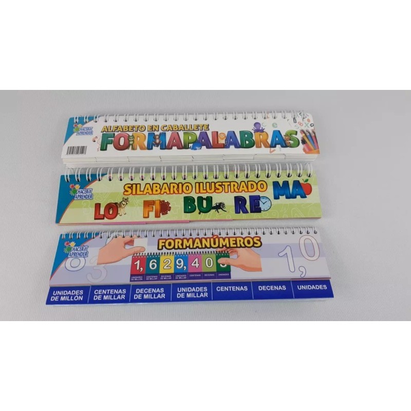 Hacer y Aprender Set 3: Formanúmeros, Formapalabras Y Silabario Ilustrado