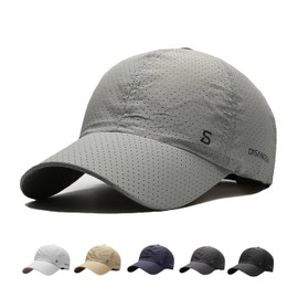 KMOLY Mesh Baseball Cap, Deep, Large Size, Wide Brim, Breathable, Quick Drying, UV Protection, Sun Protection, Spring and Summer, Outdoors, Heatstroke Prevention, Adjustable, Unisex