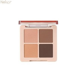 NEKER By Rule Veilayer Shadow Palette 7.2g~7.8g, Color:02 MUTED ROSE