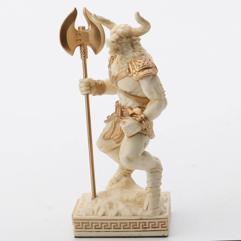 Veronese Design Greek Gods Miniature Figurine (Minotaur, Multicolor)