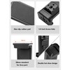Phone Tripod Mount Portable Aluminum Alloy 1/4 Inch Screw Hole