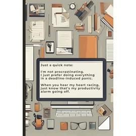 Office Notebook: Funny 6x9 Work Notebook perfect for the Office, Coworker, Gag Gift, Secret Santa Gift Idea (120 Lined Pages)