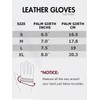 Vislivin Full-Hand Womens Touch screen Gloves Genuine Leather Gloves Warm