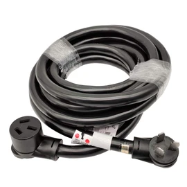 Parkworld Industrial Range, Stove, Oven 10-50 Extension Cord, 10-50P to 10-50R, 3-Prong, 50 AMP, 250 Volts, 12500 Watts (20FT)