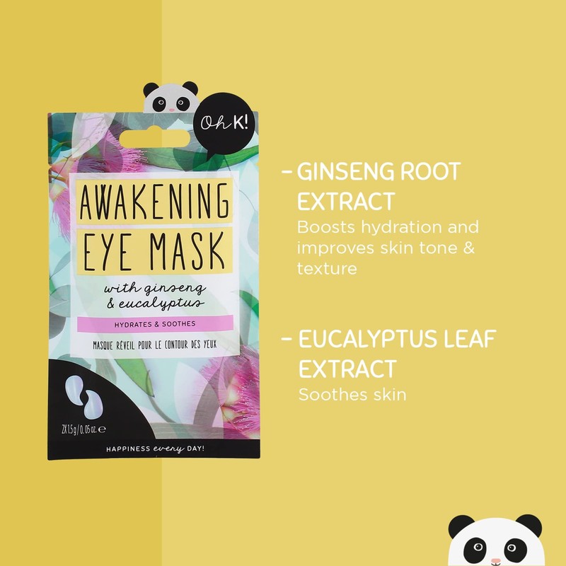 Oh K! Under Eye Mask, For Tired and Puffy Eyes,