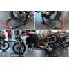 SEFIS D18 Motorcycle Stand Set M8 Prism Bushings Front and