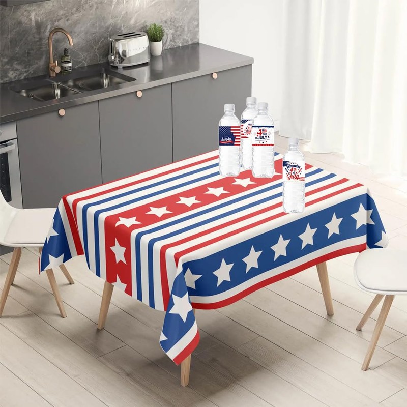 Patriotic Water Bottle Labels 4th of July Bottle Wraps Independence