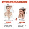 FUNTOUCH Large Lighted Makeup Mirror with Lights, Light Up Mirror