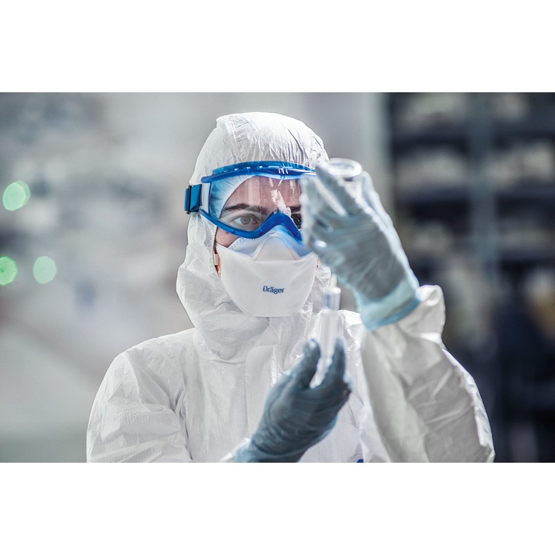 Dräger Safety Goggles X-pect 8520 5 Sealed Anti-Fog & Anti-Scratch