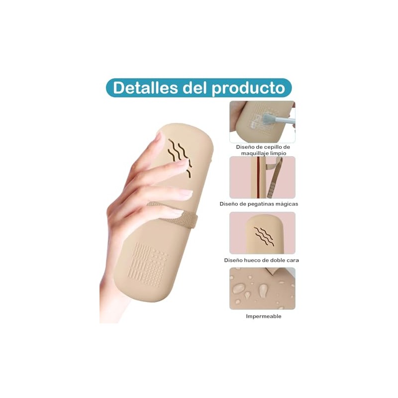 Estuche Para Brochas De Maquillaje 2 Piezas
