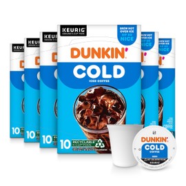Dunkin' Cold Coffee, 60 Keurig K-Cup Pods