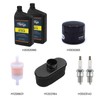 Henry's 99969-6543 10W-40 Maintenance Kit for Kawasaki FR651V FR691V FR730V
