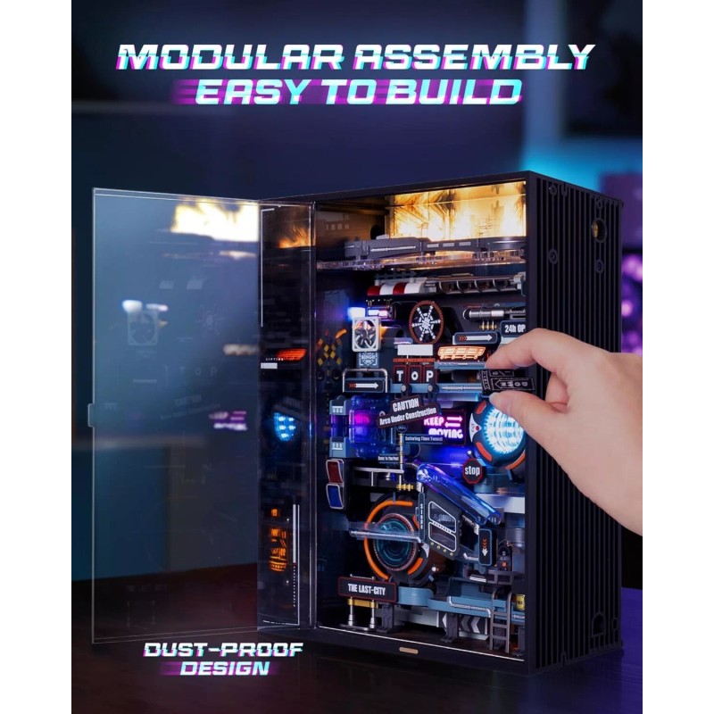 ROKR Parallel World LED 3D Puzzle Marble Run Building Toy