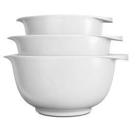 Rosti Precision Craft Mixing Bowl Set 3 Pcs Elevate Your Culinary Experience Stylish Nesting Bowls for Effortless Cooking and Baking