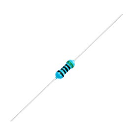 Chanzon 100pcs 1/4W (0.25W) 510 Ω ohm Metal Film Fixed Resistor 0.01 ±1% Tolerance 510R MF Through Hole Resistors Rohs Certificated