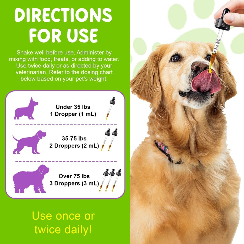 Probiotics for Dogs, 3 in 1 Dog Probiotic Drops, Dog