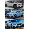 Fits for 2018-2023 Subaru Crosstrek/XV JDM 3D Wavy Mugen Style