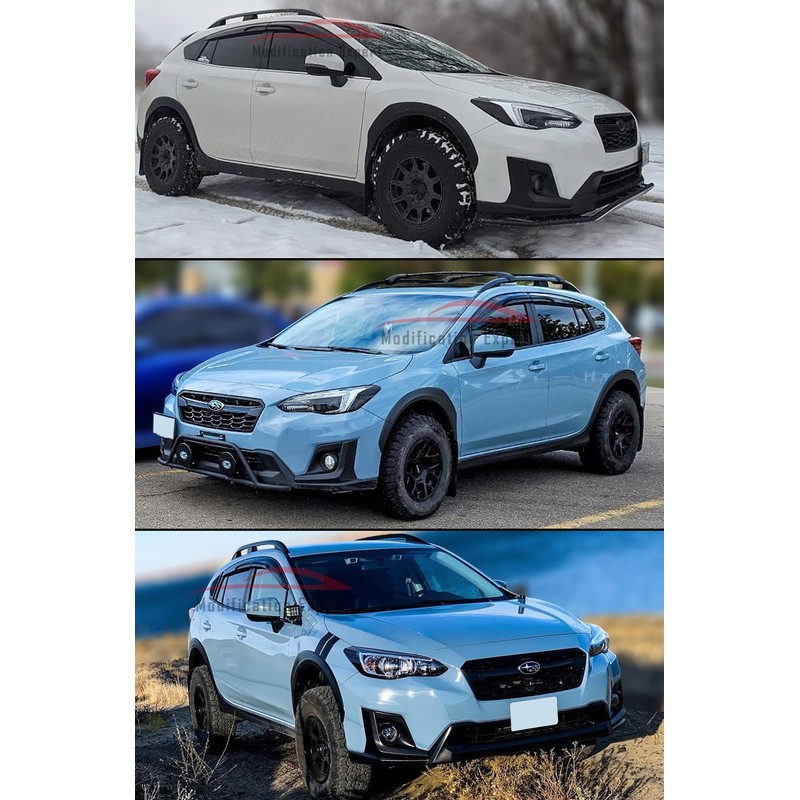 Fits for 2018-2023 Subaru Crosstrek/XV JDM 3D Wavy Mugen Style