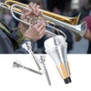 Trumpet Mouthpiece Mute Set 3C 5C 7C Practice Silencer Combination