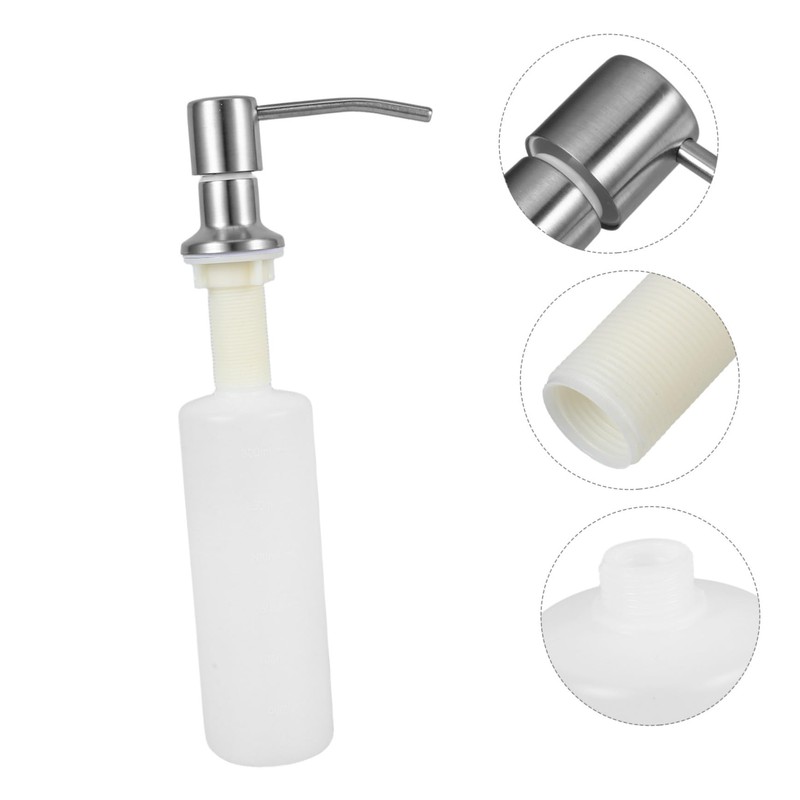 Cabilock Manual Pump Dish Soap Dispenser for Kitchen Sink Hand