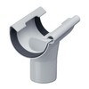 INEFA Drain pipe semicircular, PVC NW 100 / DN 75