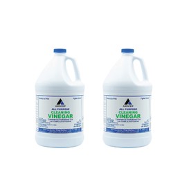 CPDI All-Purpose White Vinegar Cleaning Solution, 2 Gallons, Multi-Surface Cleaner for Hard Water Stains, Bathroom and Kitchen Surfaces, and Clothes, Effective Deodorizer